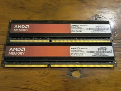 AMD DDR3 1333Mhz (8gb) 2x4gb. UDIMM - Image 1 of 2