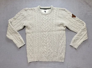 Canterbury Played in Heaven Wool Knit Sweater Beige Men's Size XL Jumper - Picture 1 of 24