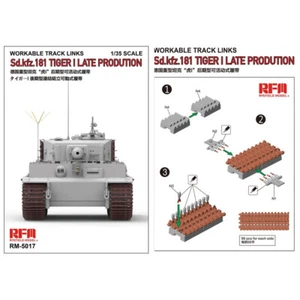 Ryefield-Modell 1/35 RM5017 Workable Track für Tiger I Late Production - Bild 1 von 1