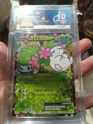 Pokemon XY Promociones Shaymin Ex Ace Grado 10 (Primero)  Foto 1 de 4