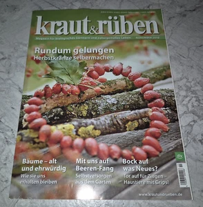 Kraut & Rüben 11/2010 Herbstkränze Kürbis Marienkäfer Käsespatzen Ziegen Beeren - Bild 1 von 24
