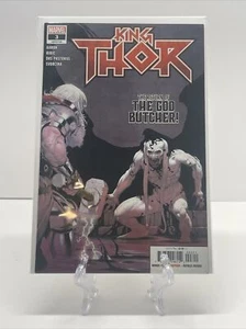 KING THOR No.3 -RETURN OF GORR GOD BUTCHER -MARVEL COMICS -2020 - Picture 1 of 11