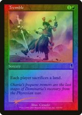 Tremble FOIL Odyssey NM Red Common MAGIC THE GATHERING MTG CARD ABUGames