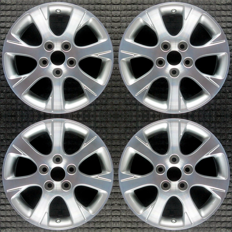 Toyota Camry Machined 16" OEM Wheel Set 2005 to 2006 - Image 1 of 1