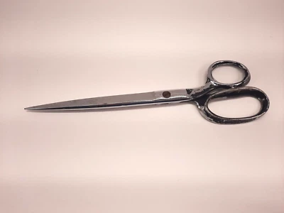 Vintage Clauss  Scissors Shears Chrome Plated 9 1/2" model #3769 - Image 1 of 4