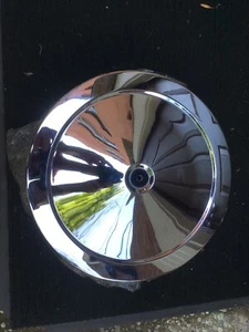 New 14” Chrome Air Filter With K&N 3” Filter - Picture 1 of 3