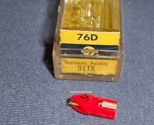 Electro-Voice EV 76D 942-DS13 for Astatic 91T 91TX CARTRIDGE NEEDLE STYLUS - Picture 1 of 2