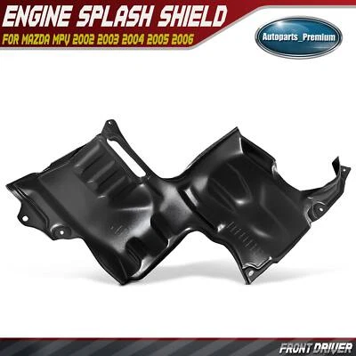 Protector contra salpicaduras de motor delantero izquierdo forro de guardabarros interior para Mazda MPV 2002-2006 Foto 1 de 4