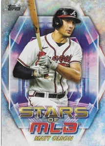 2023 Topps Update Series MATT OLSON Stars of MLB -ATLANTA BRAVES- #SMLB-66 - Picture 1 of 1
