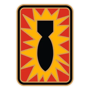 52nd Ordnance Group Combat Service Identification Badge Bumper Sticker Vinyl 5" - Picture 1 of 3