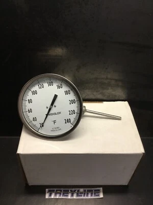 NEW, WEKSLER, AF0444FMX, 5" BIMETAL THERMOMETER, (17C-3) - Image 1 of 4