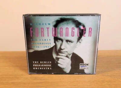 Wilhelm Furtwangler The Early Recordings 1926-1937 Koch Legacy 2 CD *LIKE NEW* Foto 1 de 4