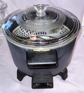 Vtg Rival 6 qt Chef's Pot Deep Fryer Slow Cooker 22006 Tested Working Good Cond. - Picture 1 of 7