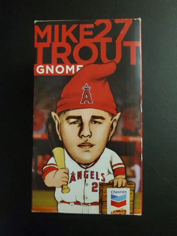 Mike Trout Gnome Los Angeles Angels Baseball no bobblehead Cover