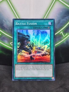 Yugioh Battle Fusion FUEN-EN056 Super Rare 1st Edition NM - Picture 1 of 2