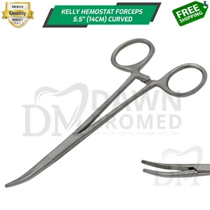Kelly Hämostat Pinzette 5,5" gebogene Angelzange Verschlussklemmen deutsche Qualität - Bild 1 von 7