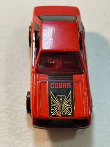 Cerchi Vintage 1979 Hot Wheels Rosso Ford Mustang Turbo Cobra Oro Hong Kong - Foto 1 di 6
