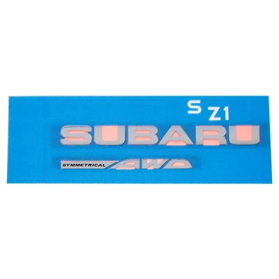 OEM 2014-2018 Subaru Forester Rear Lift Gate Letter Marker Nameplate 93079SG030 - Изображение 1 из 3