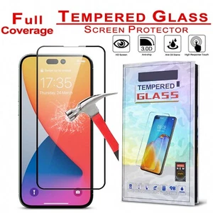 Pellicola trasparente HD per iPhone 14+ /14 Pro Max/Pro/14 vetro temperato protezione schermo - Foto 1 di 9