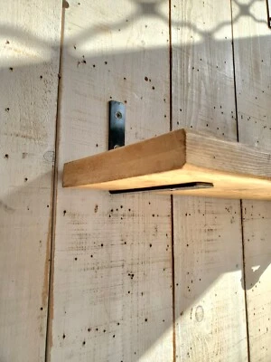 Staffa per mensole in ferro stile industriale di tipo D varie misure e colori - Immagine 1 di 4