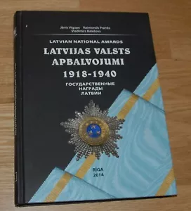LATVIA NATIONAL AWARDS 1918-1940 BOOK TEXTS: LATVIAN ENGISH RUSSIAN - Imagen 1 de 12