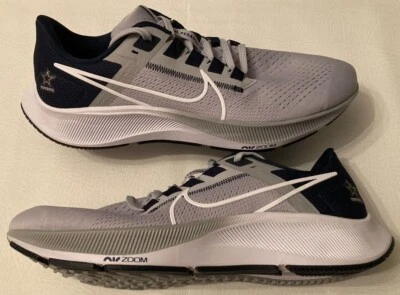 Mens 12 Nike Dallas Cowboys Air Zoom Pegasus 38 NFL Running Shoes DJ0822-001 NEW - Image 1 of 4