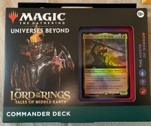 The Hosts Of Mordor LOTR Commander Deck *Factory Sealed* Lord Of The Rings MTG - Picture 1 of 6