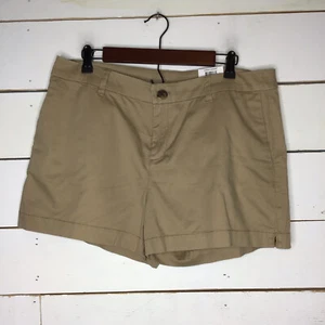 Nuevo Style & Co Chino corto tiro medio 3,5" entrepierna bronceada para mujer 14 - Imagen 1 de 7