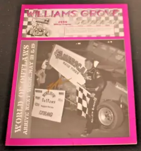 2000 Williams Grove Speedway Program - Vol. 17 - Issue 10 - May 12 - Autographed - Picture 1 of 2