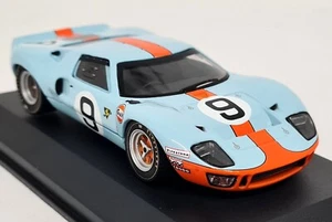 Atlas 1/43 - Ford GT40 #9 Winner Le Mans 1968 Gulf Diecast Scale Model Car - Picture 1 of 6
