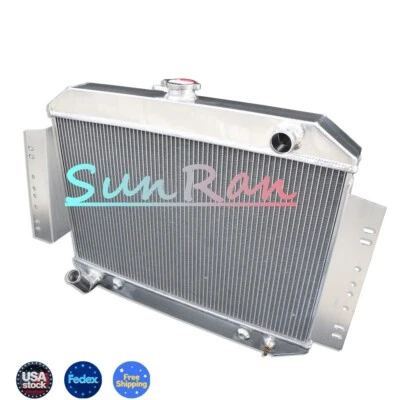 Radiador de aluminio de 3 filas para Jeep Grand Wagoneer 1980-1991 5,9 L 360 Cu. In. V8 GAS Foto 1 de 4