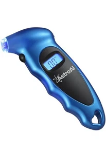 Astroai Digital Tire Pressure Gauge 150 PSI 4 Settings for Car Truck Bicycle - Picture 1 of 8
