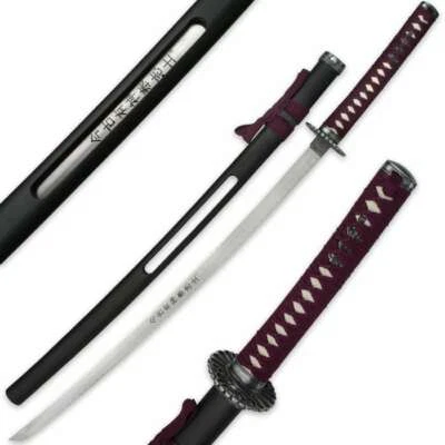 Espada Samurai Japonesa Katana Guerrero Hoja Ninja de Acero Dragón Tang Machete  Foto 1 de 3