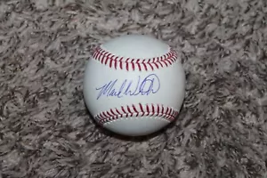 MARK WHITEN AUTOGRAPHED BASEBALL - Picture 1 of 1