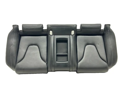 AUDI S5 2008-2017 CUPÉ ASIENTO TRASERO IZQUIERDO Y DERECHO COJÍN CUERO NEGRO OEM Foto 1 de 4