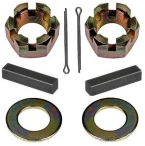 Rear Axle Nut & Key Set for 1928-1964 Ply - Dodge - DeSoto - Chrys - Picture 1 of 1