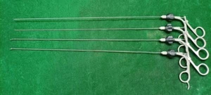 4pc Hysteroscopy Semi Rigid Alligator/Scissor 5FR 40cm with Black Rotar Reusable - Picture 1 of 12