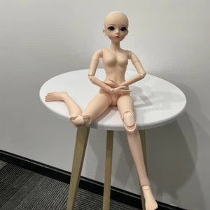 1/3 BJD Nude Doll 60cm Ball Jointed Doll Naked Girl with Delicate Makeup 24" Toy - Picture 1 of 8
