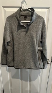Eddie Bauer WR Radiator 2.0 Women’s Gray 1/4 Snap Pullover Sz XL - Picture 1 of 8