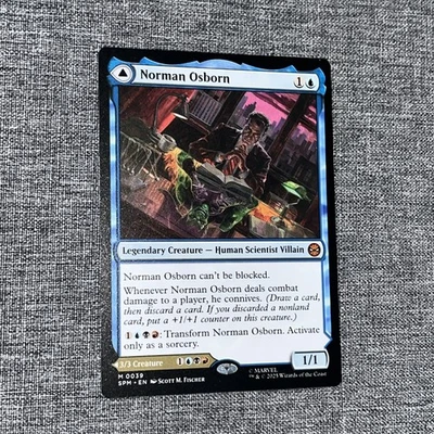 MTG Norman Osborn  SPM 0039 M NM Regular - Image 1 of 2
