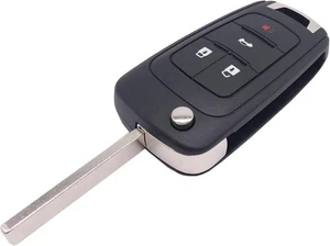 Folding Flip Replacement Key Fob Cover Case fit for 2010 2012 2011 2014 Cruze - Picture 1 of 5