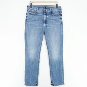 Jeans mamma donna 31 blu vita media abbagliante caviglia noi animali denim elasticizzato - Foto 1 di 13