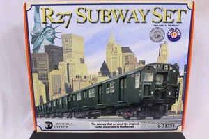 Lionel 6-31751 New York City Transit Authority R27 Subway Cars - Picture 1 of 22