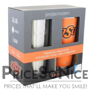 Simple Modern OSU 20 oz.  Vacuum Insulated Stainless Steel Tumblers - Picture 1 of 2