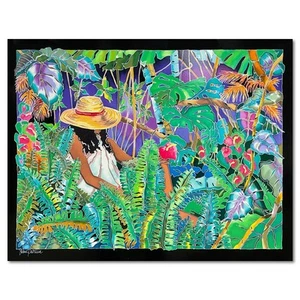 Susan Patricia Island Bouquet Ltd. Ed. Printers Proof Serigraph #'d Hand Signed - Picture 1 of 2