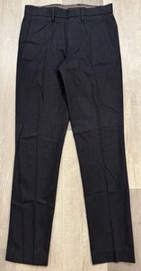 J Crew blau Fischgrätmuster Chino Anzughose für Herren - Größe 28 x 32 - Bild 1 von 5