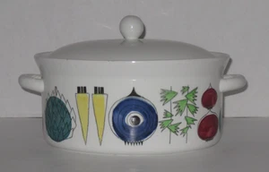 Cazuela/turera vintage Rorstrand Suecia picnic #53 para horno Marianne Westman - Imagen 1 de 8