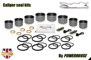 Yamaha FJR1300 A 2003 front brake caliper piston seal rebuild repair kit ABS 5VS - Picture 1 of 9