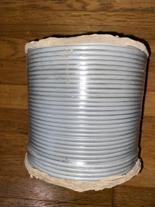 1000 Fuß Spule 28 AWG 4C Flach Telefonkabel Silber Satin ~ 791460 - Bild 1 von 4
