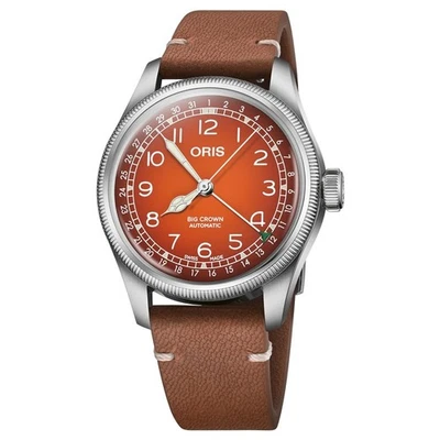 Oris Big Crown x Cervo Volante 40mm Red Dial Men's Watch 01 754 7785 4068-Set - Image 1 of 4